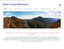 Tablet Screenshot of burkebeekeepers.org